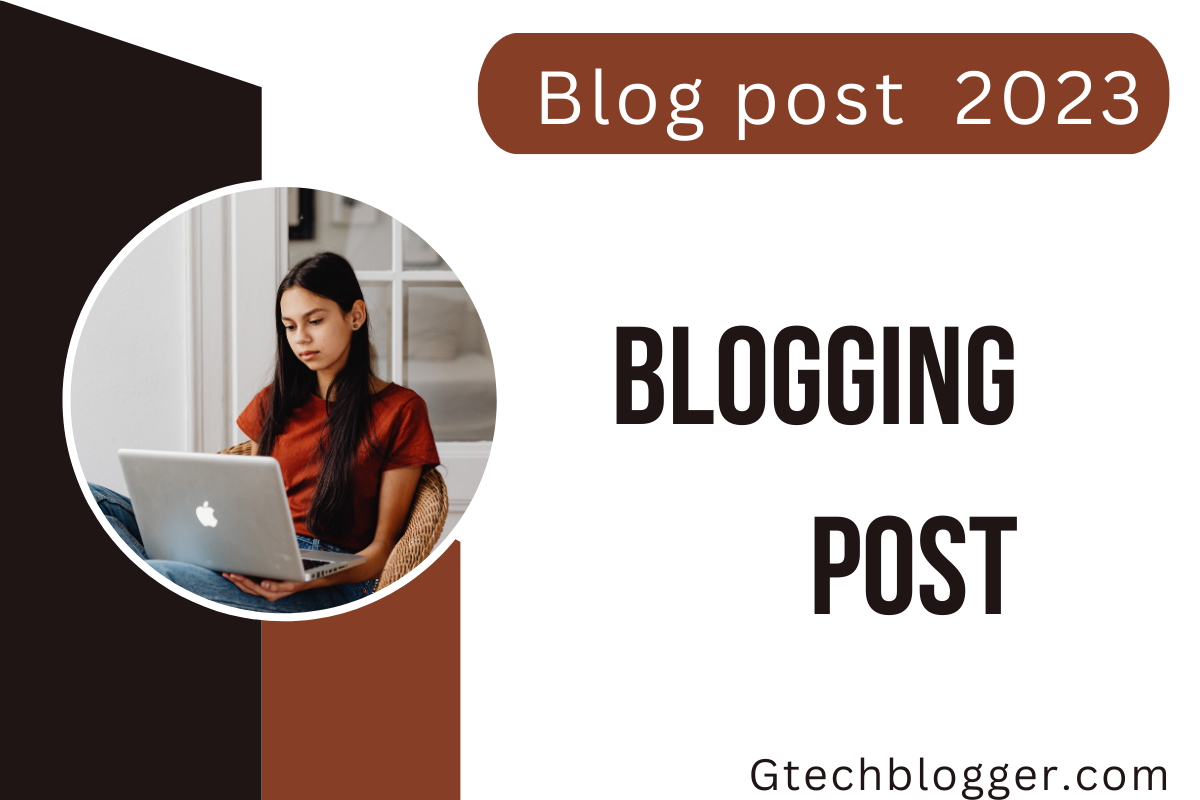 Blogging post