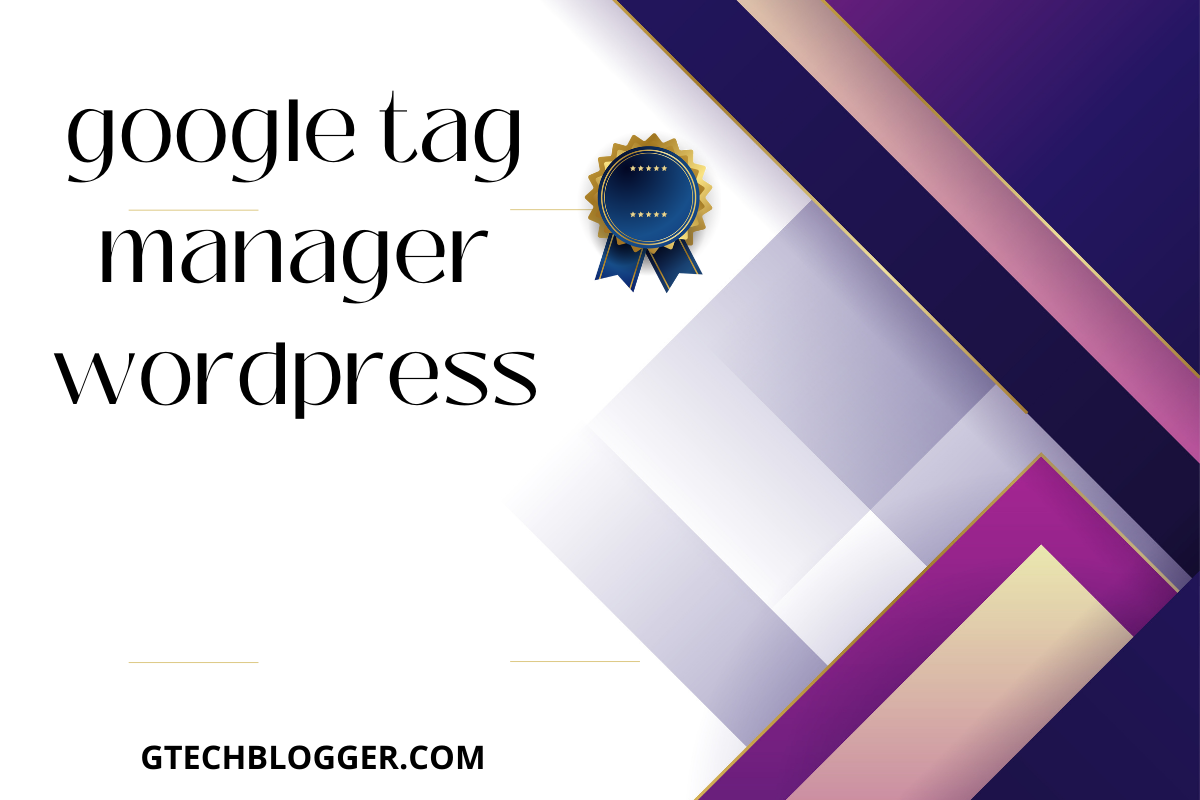 google tag manager wordpress